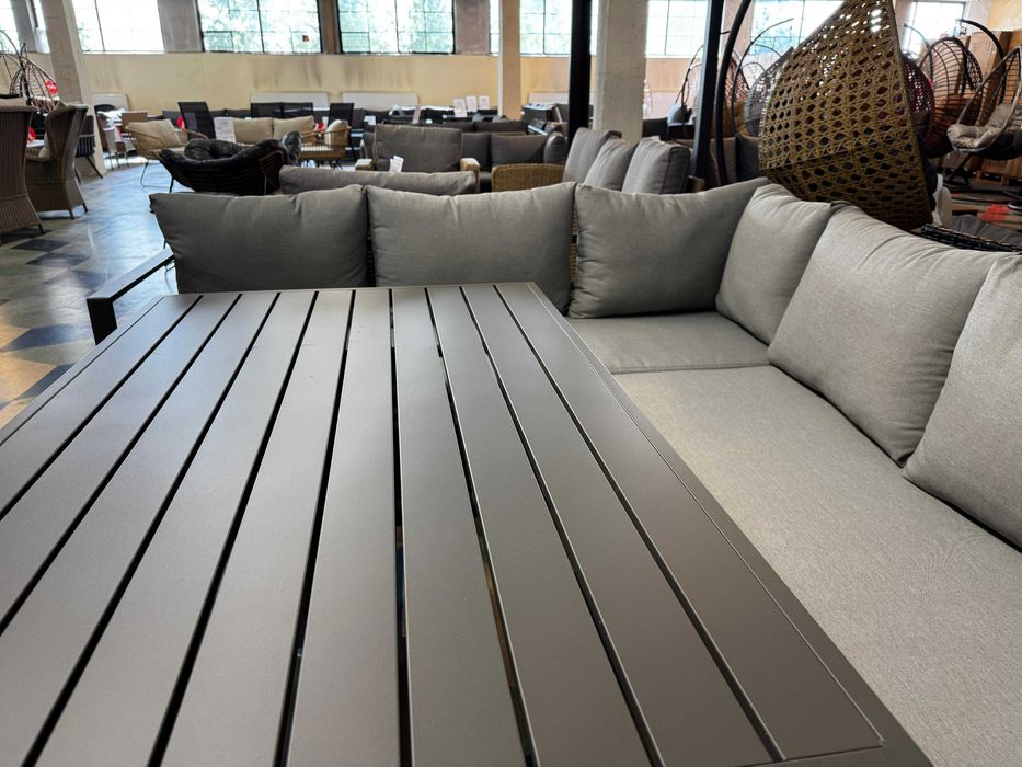 OUTLET! Zestaw Mebli Ogrodowych Technorattanowych Komplet Wypoczynek