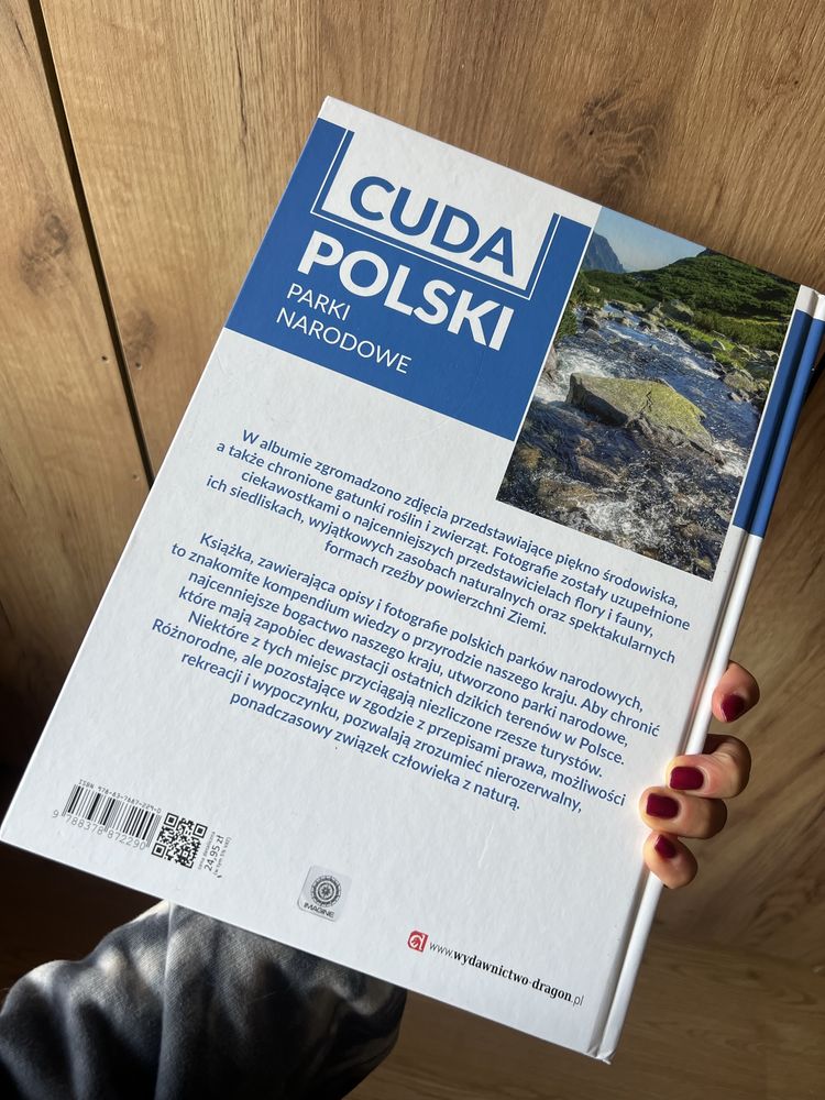 Nowa książka Cuda Polski parki narodowe