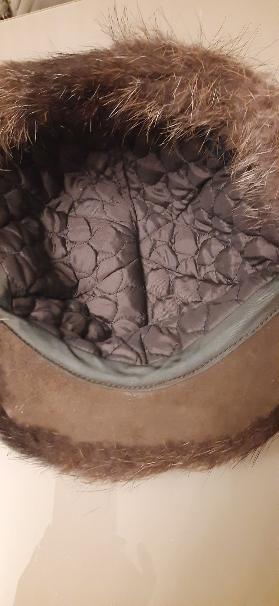 Czapka  z nutrii