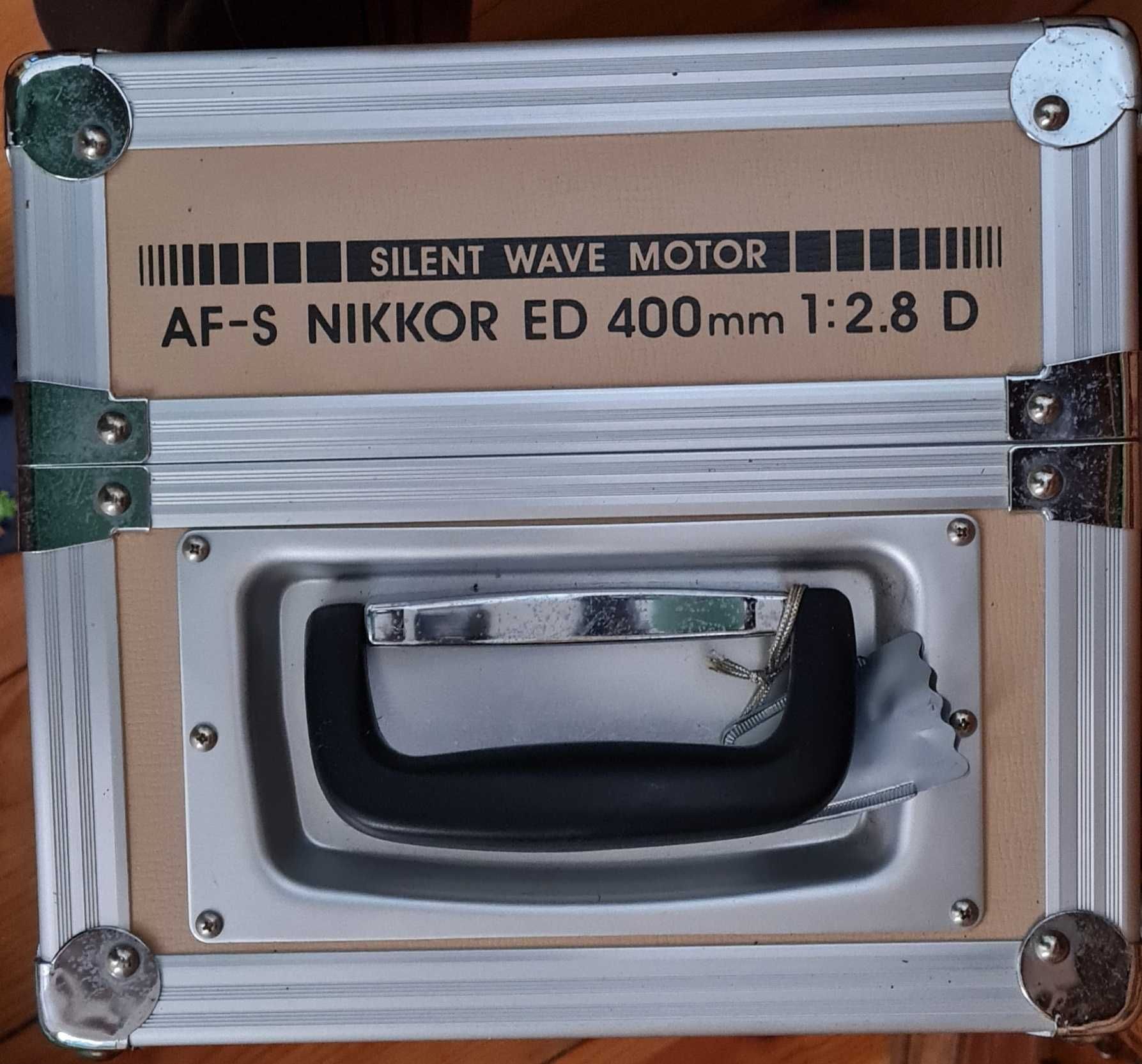 Objectiva AFS Nikkor ED 400mm 2.8 D