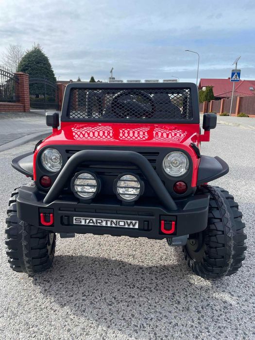 NOWY DUŻY JEEP Dwuosobowy samochód na akumulator dla dzieci 4x4 PILOT