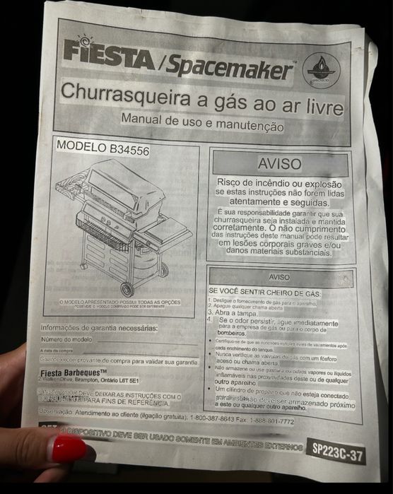Churrasqueira a Gás | NOVO