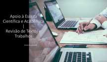 Revisão de Textos e Trabalhos | Apoio à Escrita Científica e Académica