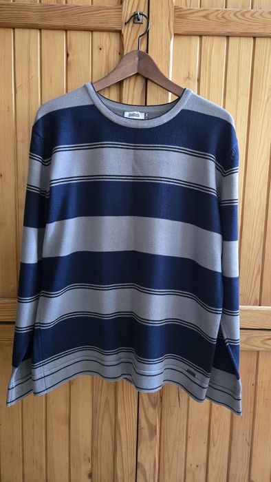 Sweter Big Star - szaro granatowy - XL