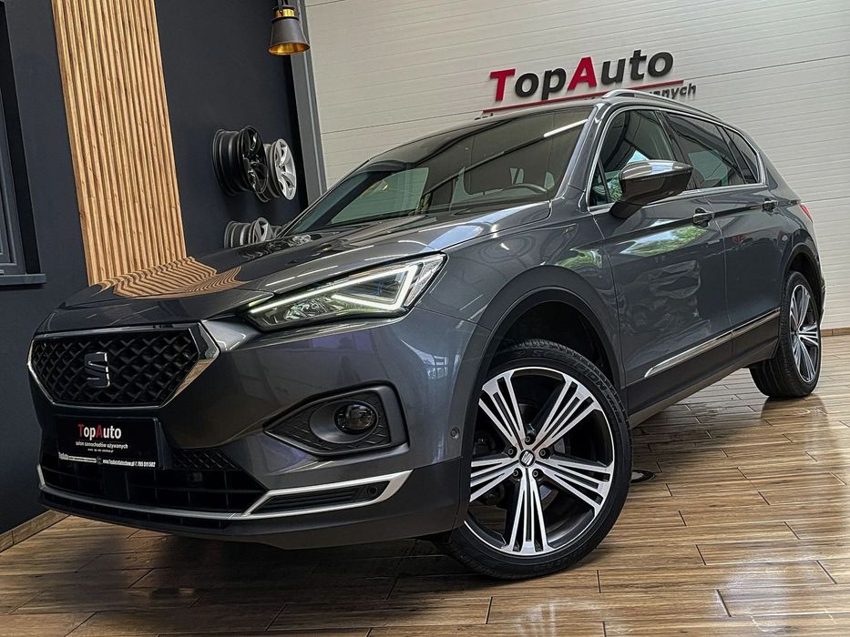 Seat Tarraco full LED * 2.0TDI * bezwypadkowy * Xcellence * kamera * NAVI * MANUAL*