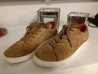 Ugg Skórzane Sneakersy Męskie Brązowe BDB+ 40