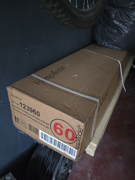 Tenda / Tonnelle Hespéride Santorini 3x4M – Cinzento Ardósia

Vendo te