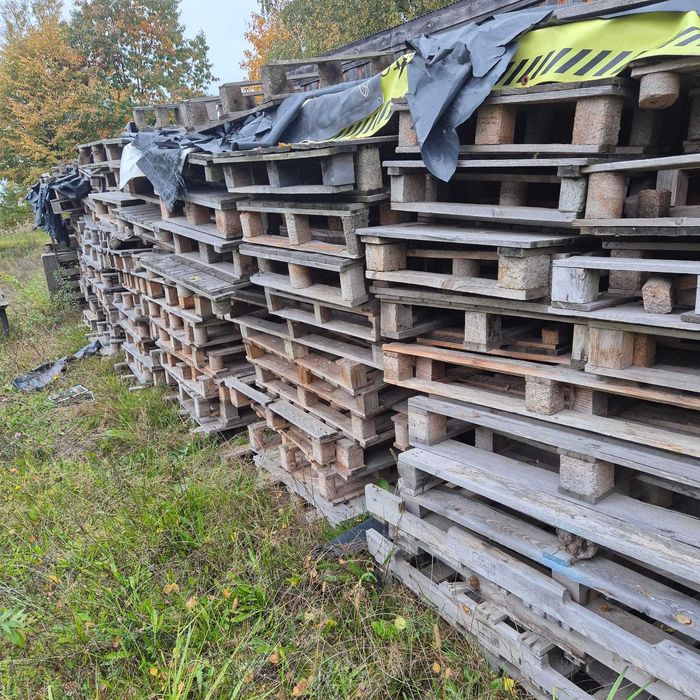 Palety drewniane. Drewno opałowe