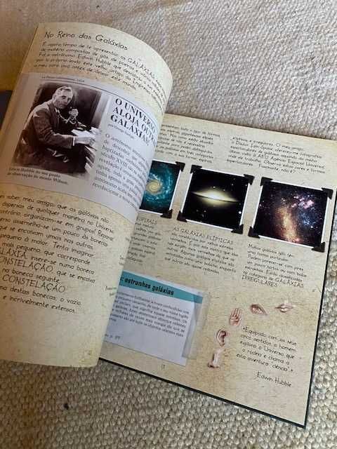 Livro "O MEU ÁLBUM DO UNIVERSO - PROFESSOR GENIUS".