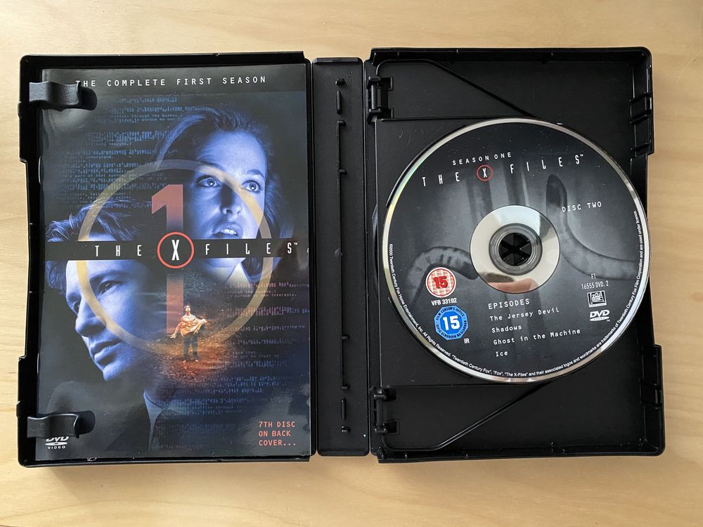 X-Files Ficheiros Secretos Season 1 DVD