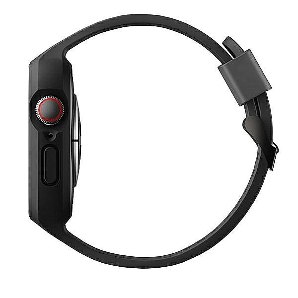 Zestaw UNIQ Monos 2 w 1 pasek + etui na Apple Watch 45 / 44 mm - czarn