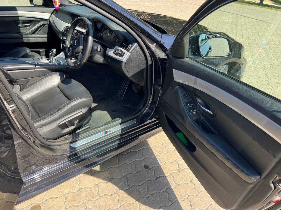 Салон Сидіння БМВ 5 Ф10 2014перед зад чорна шкіра електро BMW 5 F10