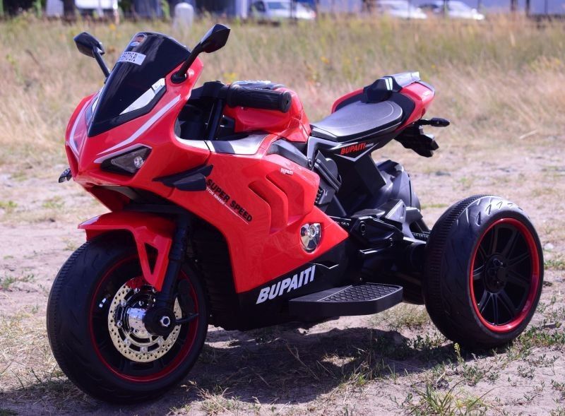 Mega Motor 3 Kołowy Bupaiti, Dwa Silniki , Świecące Koła/Bpd-818