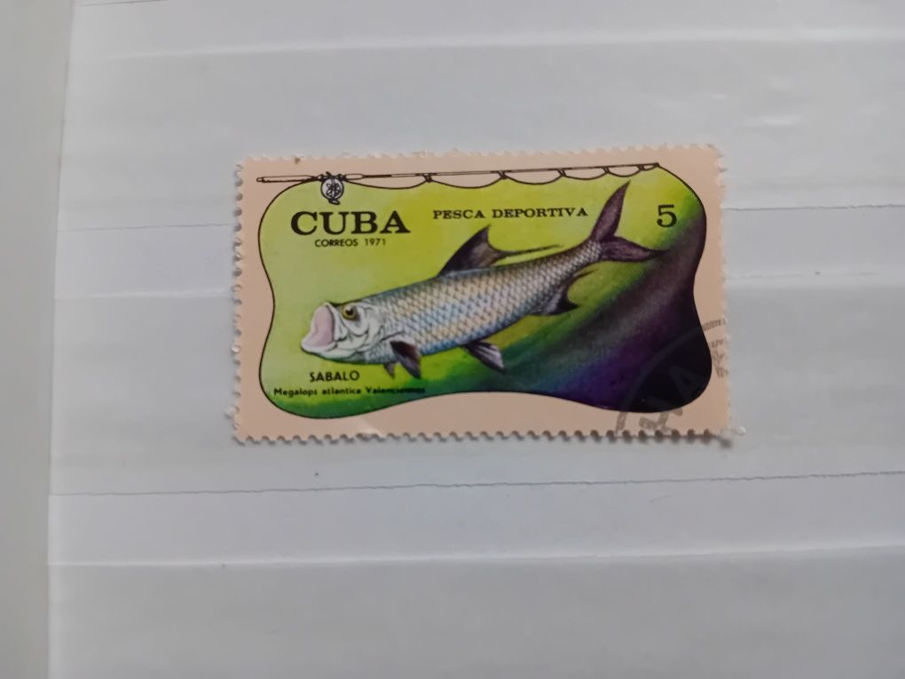 Znaczki Cuba 1971 i 1984r.