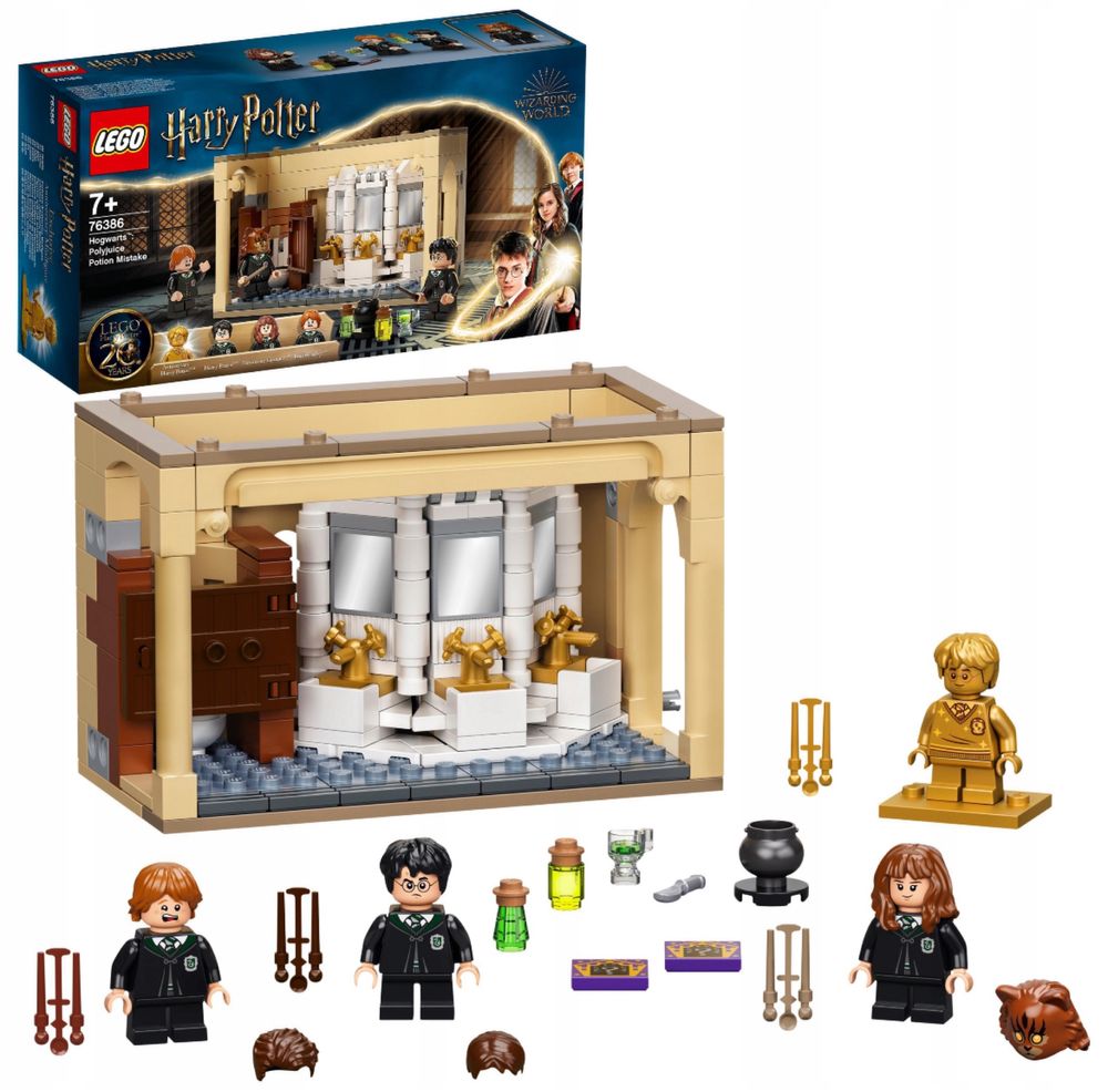 LEGO Harry Potter 76386 Hogwart: pomyłka z eliksirem wielosokowym