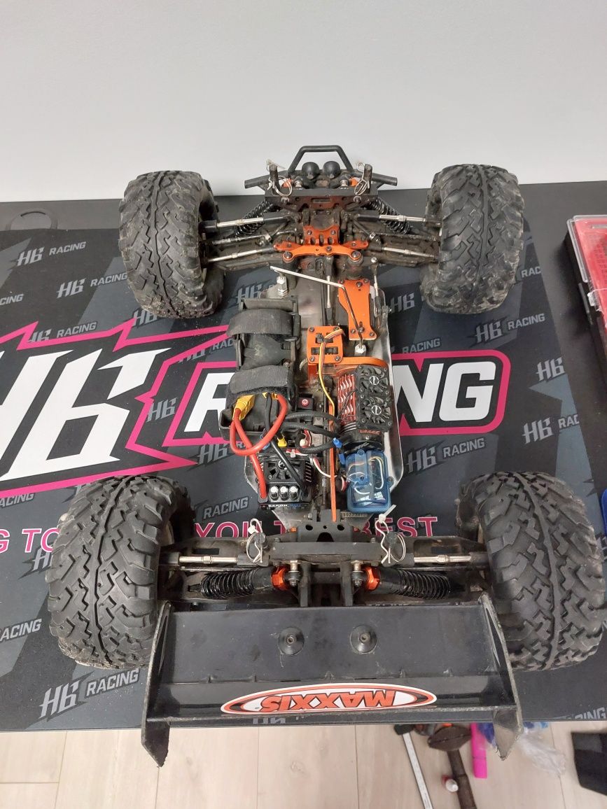 Hpi racing trophy truggy 4.6/flux zestaw HW MAX8 + silnik 2200kv 6s