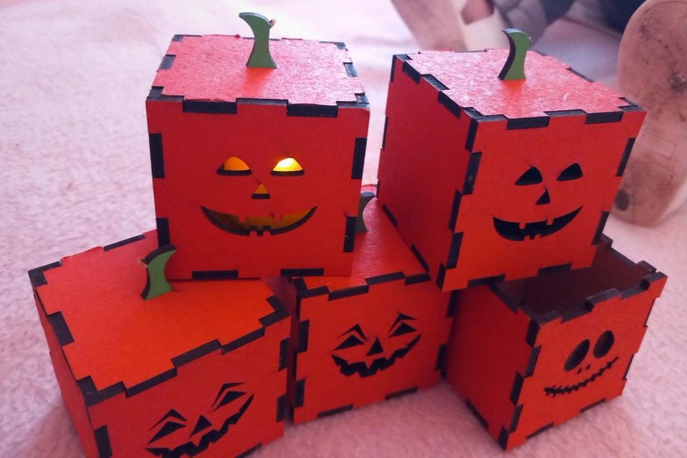 5 Caixinhas para halloween