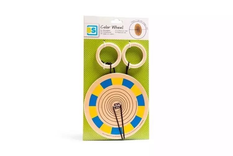 Drewniana gra Spinner kolorów. BS Toys
