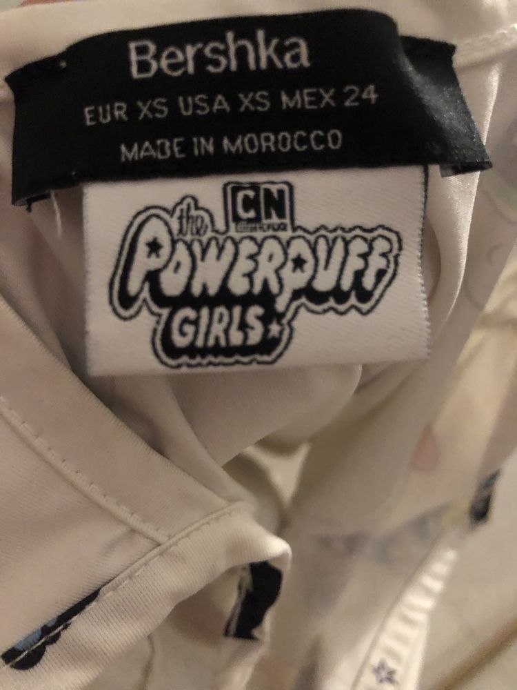 Body branco das powerpuf girls