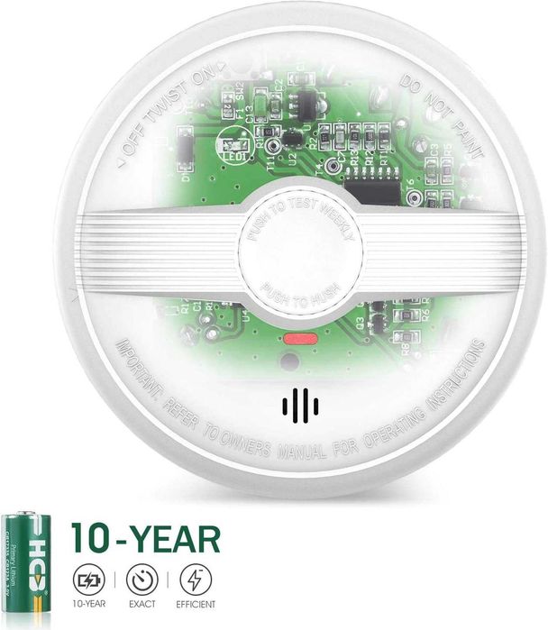 ALARME Detetor Fumo Heiman