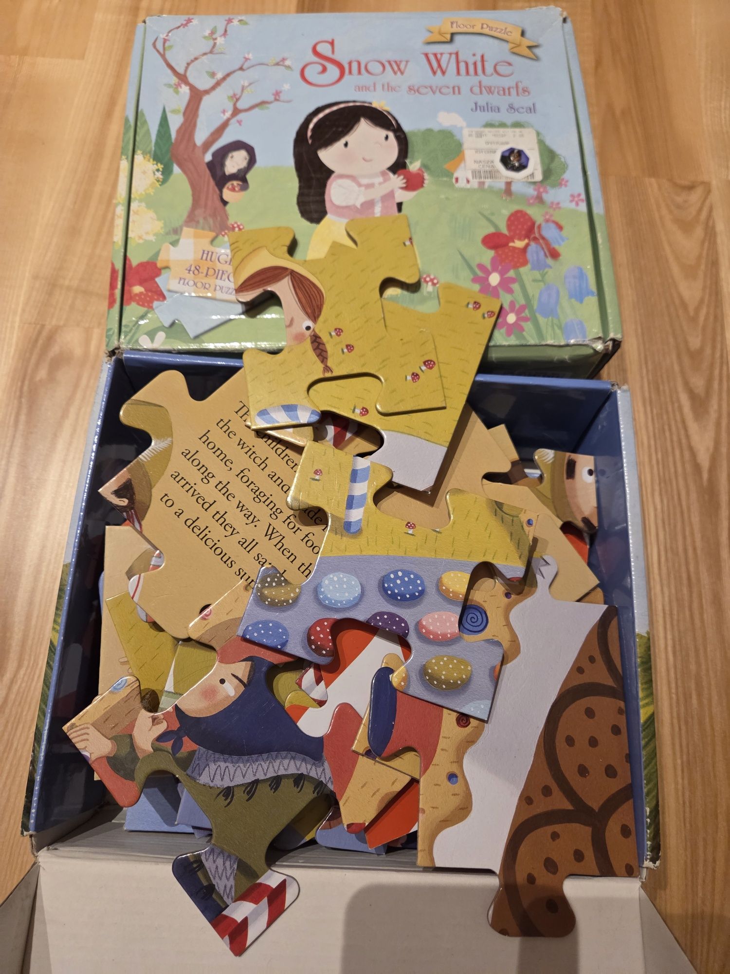 Puzzle duże na podłogę