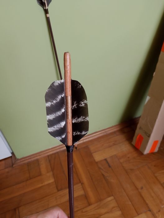 Drewniane Strzały do łuku ręcznie robione malowane