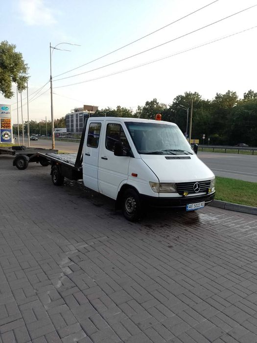 Продам эвакуатор спринтер 312 2.9 дубль кабина