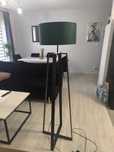 Lampa stojąca loft butelkowa zieleń