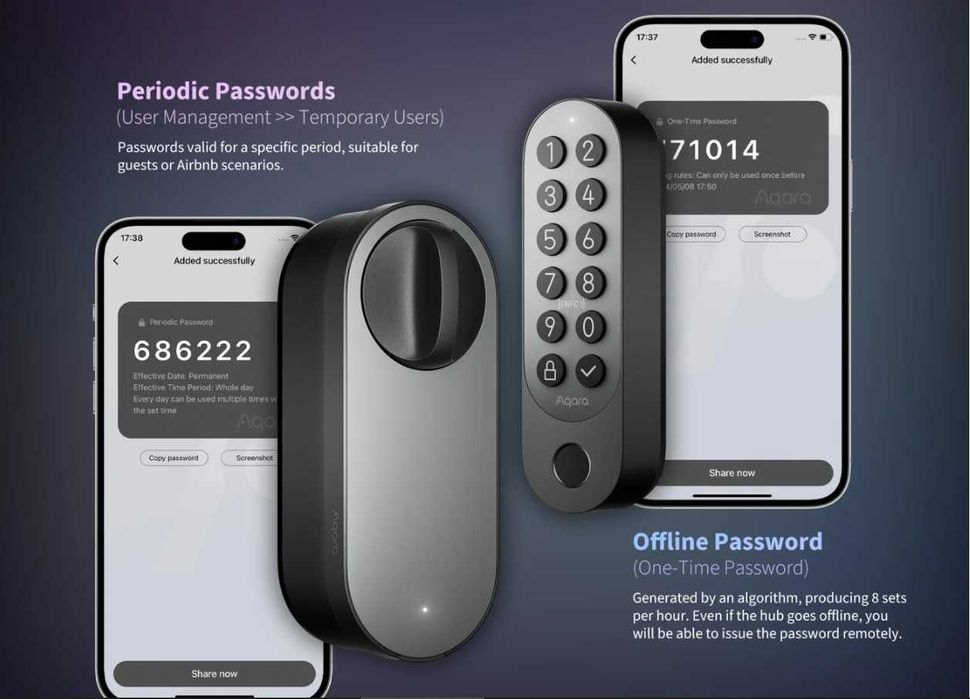 Aqara Smart Lock U200 Kit Inteligentny zamek do drzwi