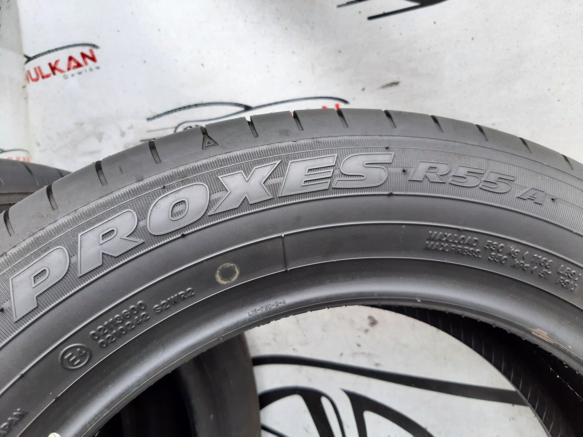 4x 185/60r16 86H Toyo Proxes R55 A