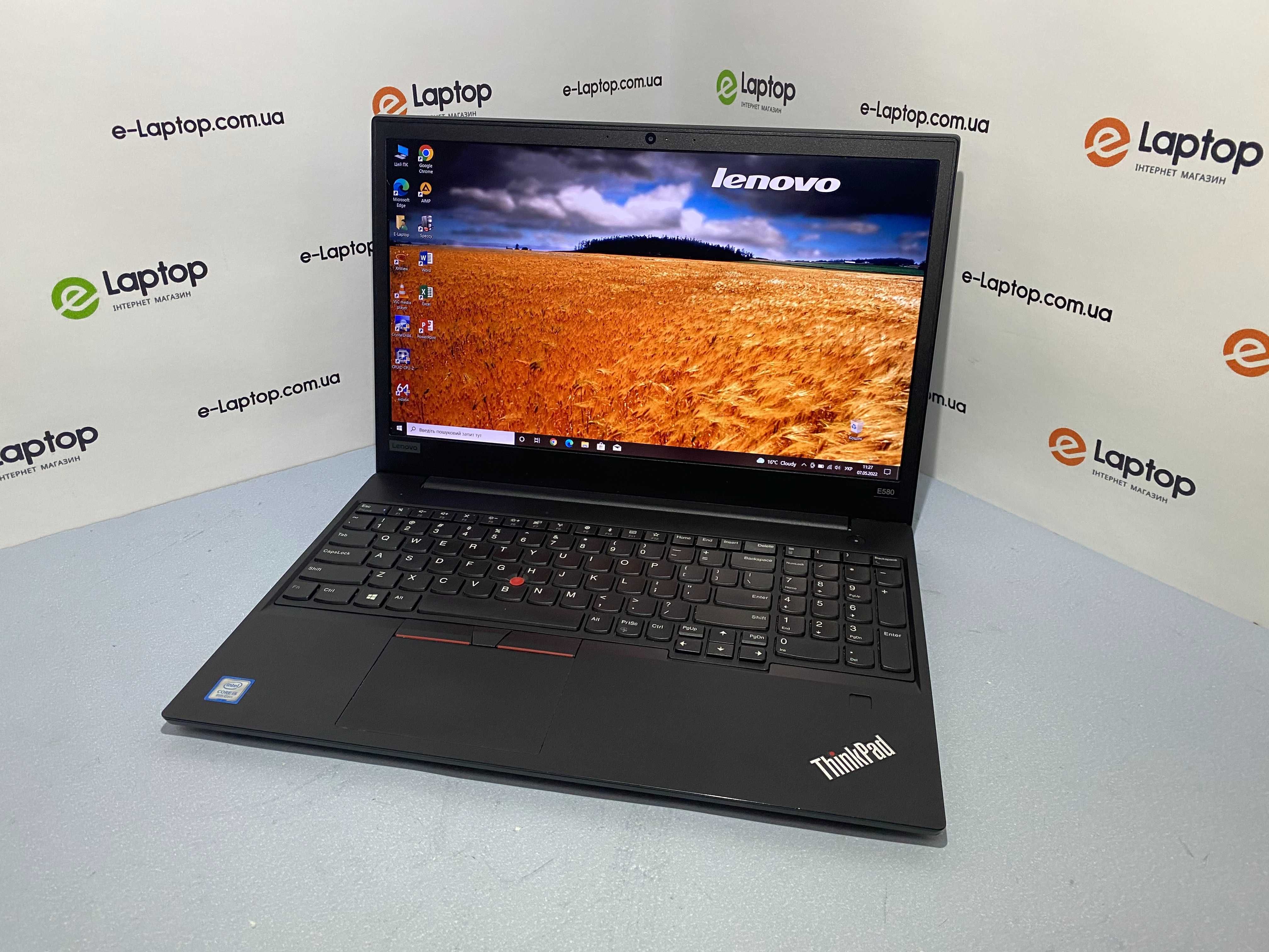 Lenovo ThinkPad E580/i5-8250U/16GB/SSD 256GB + HDD 500GB/15.6" FHD/