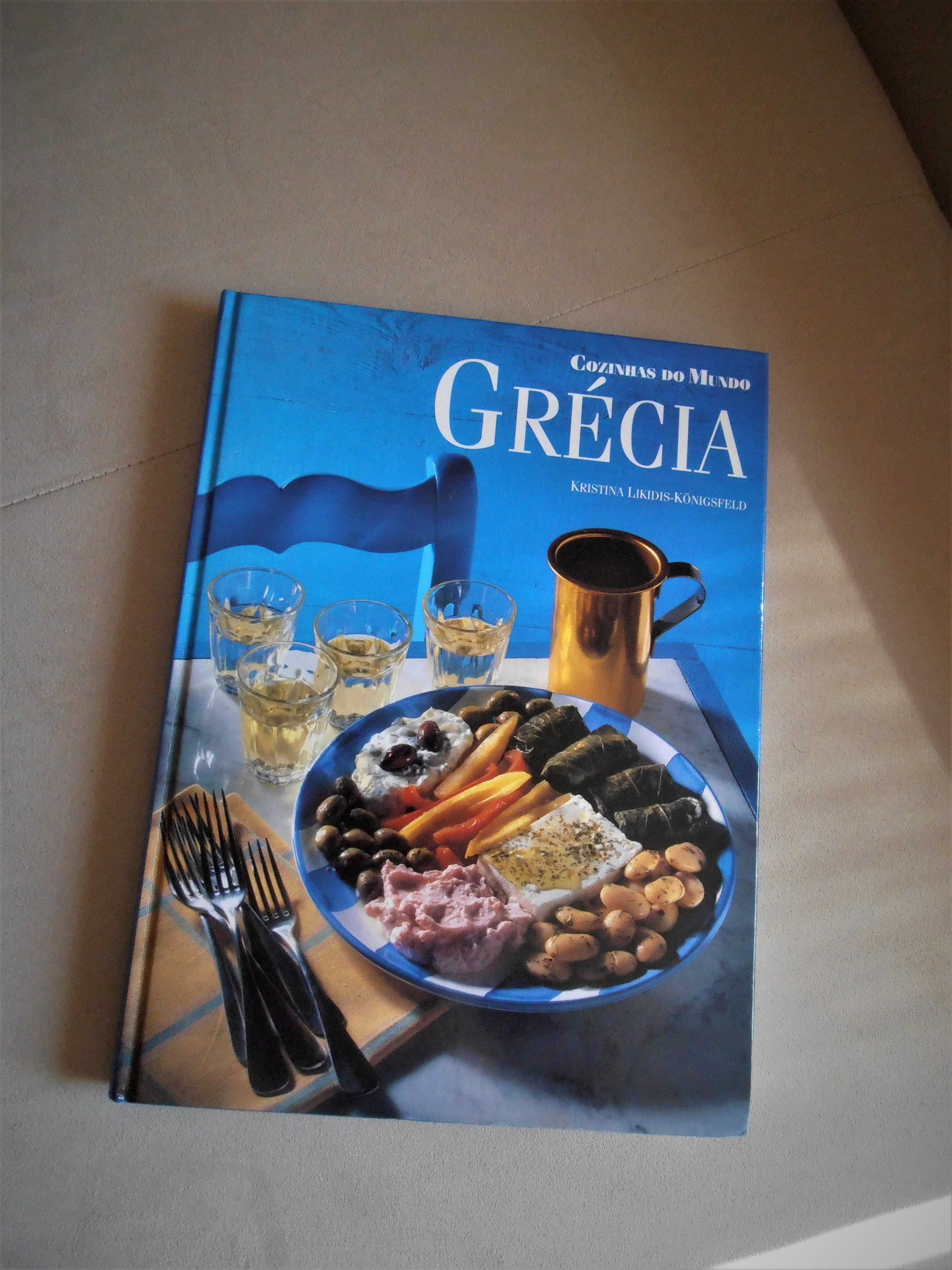 7 livros sobre a "Gastronomia de diversos Países".