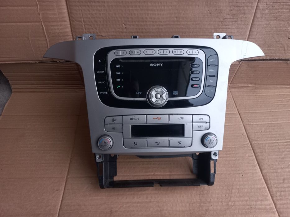 Radio ford s-max galaxy z panelem i ramką