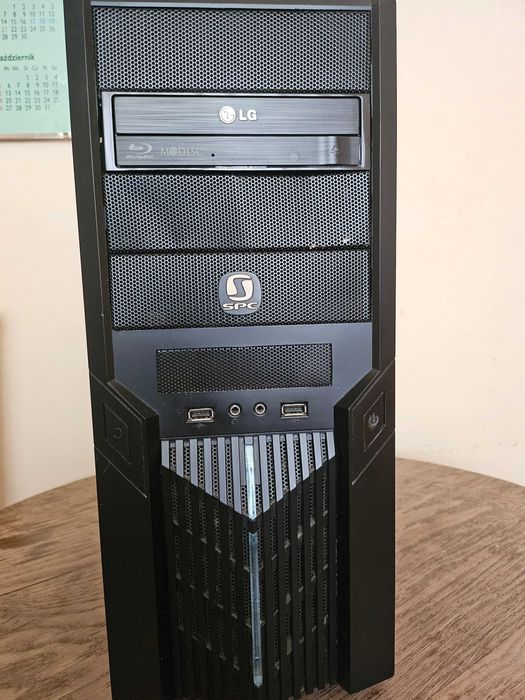 Komputer i7 3770K GTX 1650 SUPER 20 GB DDR3 SSD 120 GB