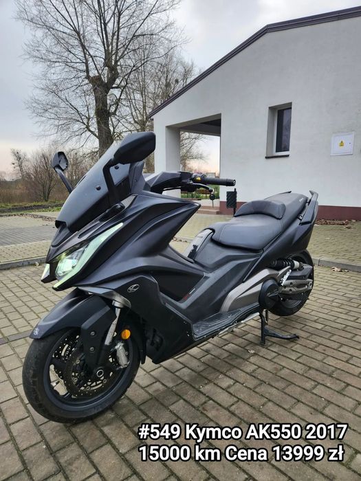 Kymco AK 550 Kymco AK550 2017 Akrapovic