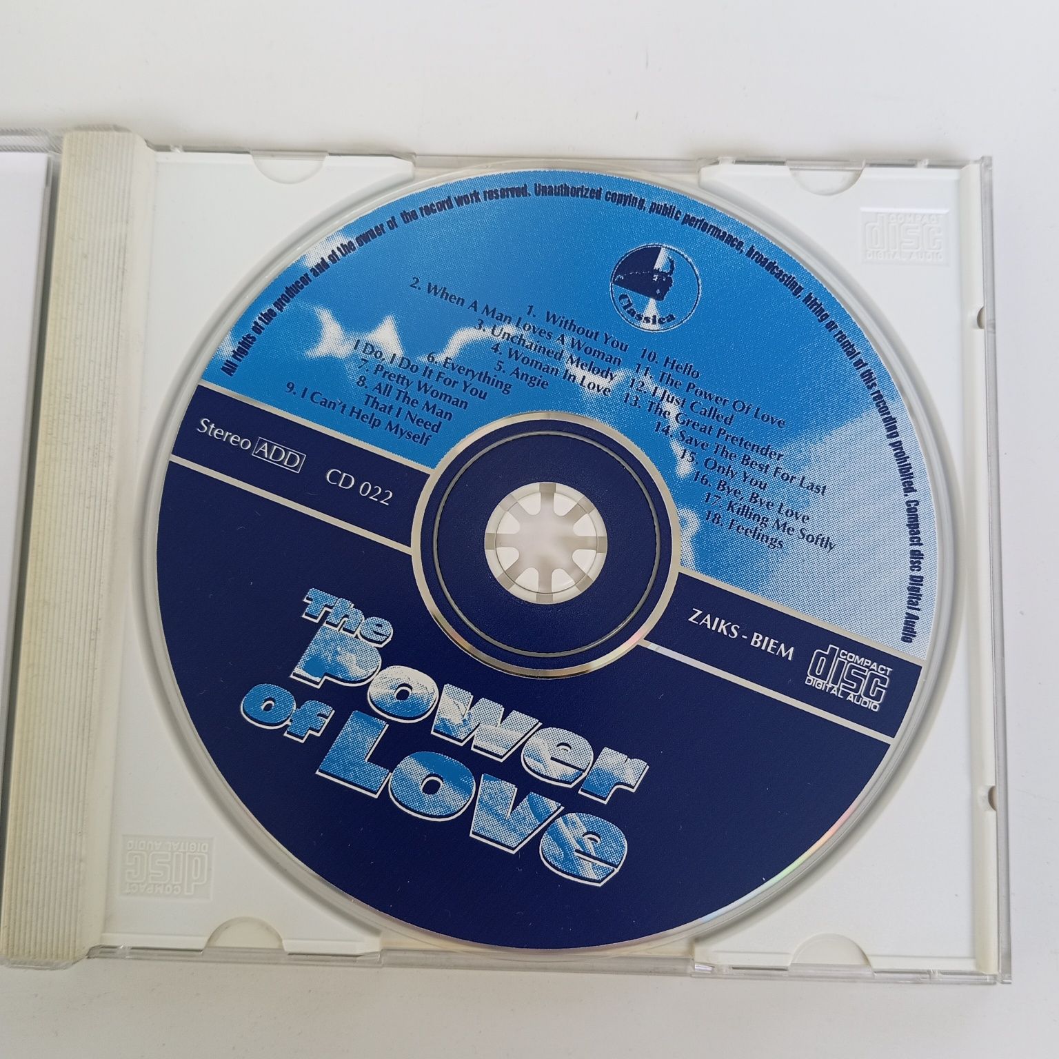 The power of love, CD, super stan, dobra cena!
