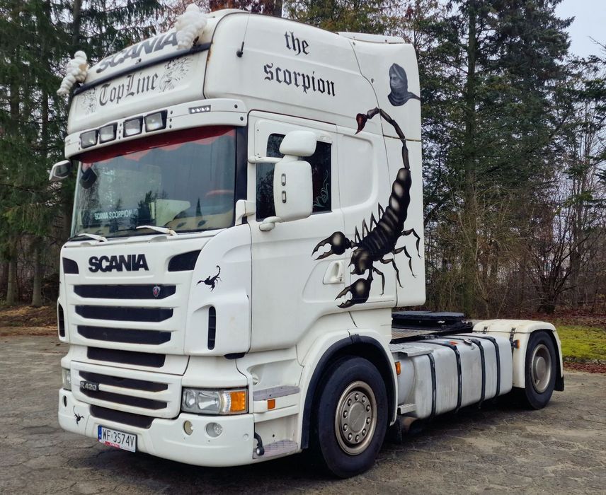 Scania R420  SCANIA R420 - 2012 ROK HPI Topline Faktura Vat 23%