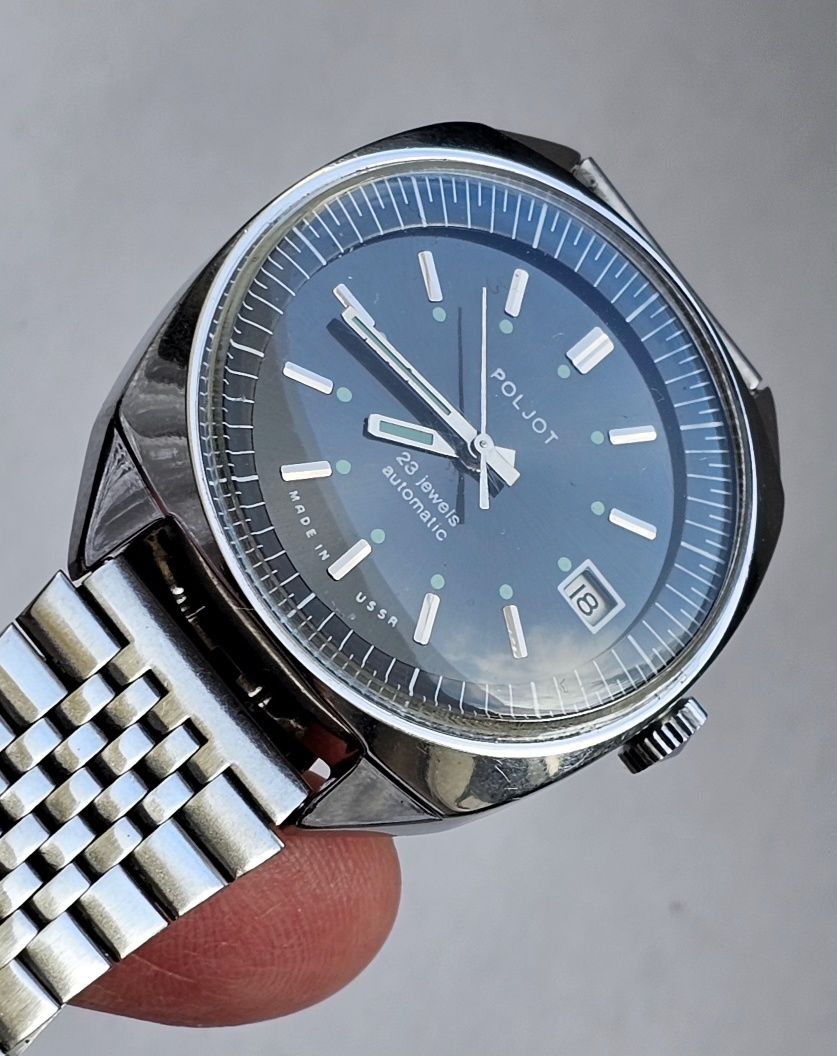 Zegarek Poljot automatic 55 g w stali