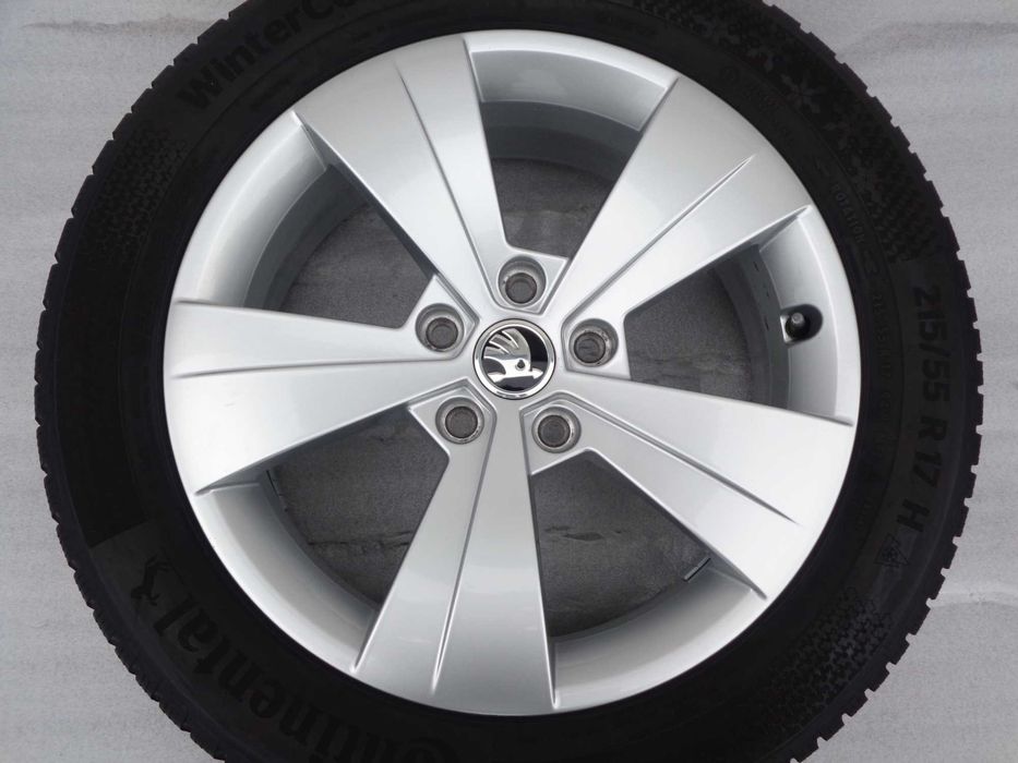 FELGI aluminiowe 17 SKODA SUPERB OCTAVIA KAROQ 5x112 ET41 Oryginalne