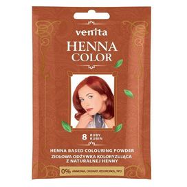 Venita Henna Color 8 Rubin - Ziołowa Odżywka Koloryzująca