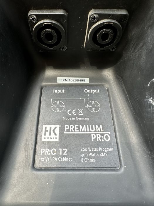 Sprzet estradowy Kolumna HK Audio Subwoofer Alphard Magnum Wzmacniacz