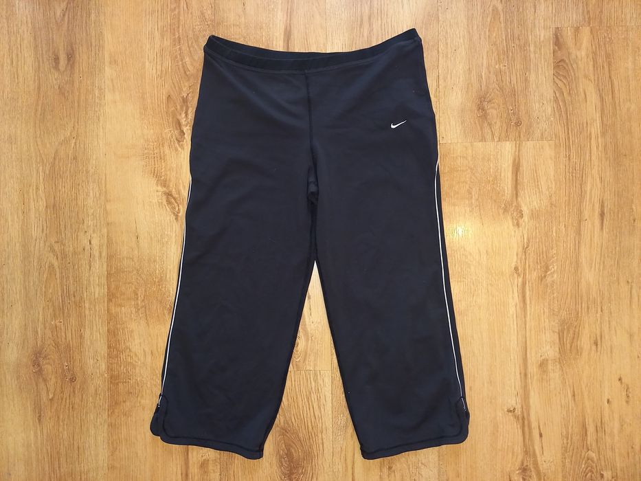 Czarne legginsy sportowe damskie | r. M (38) | Nike Fitdry