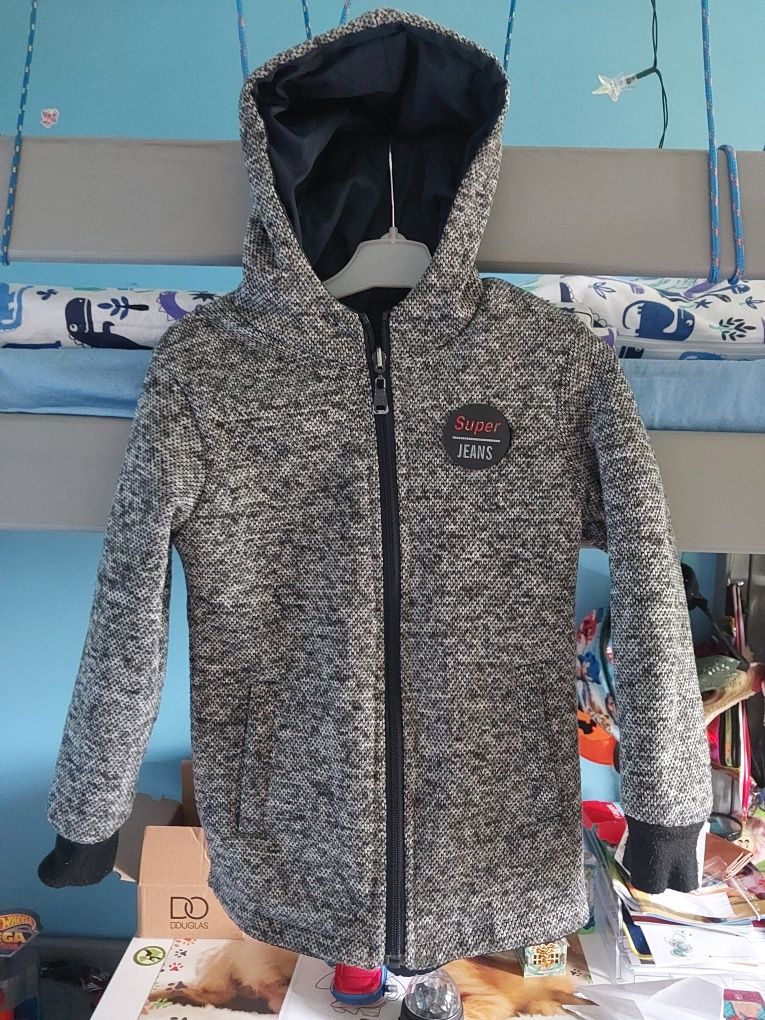 Kurtka parka jesienna r 116-122 dla chłopca