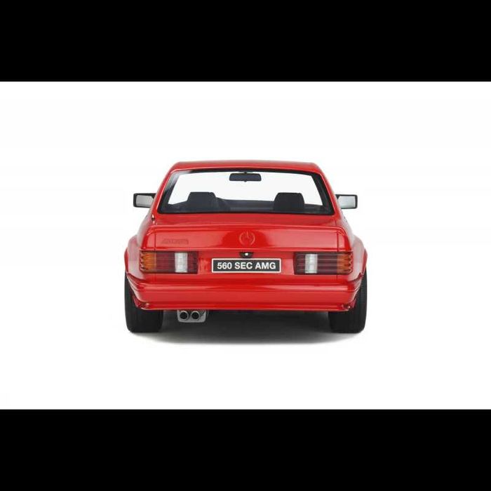Model Mercedes-Benz W126 560 SEC wide body czerwony Otto OT995 1:18