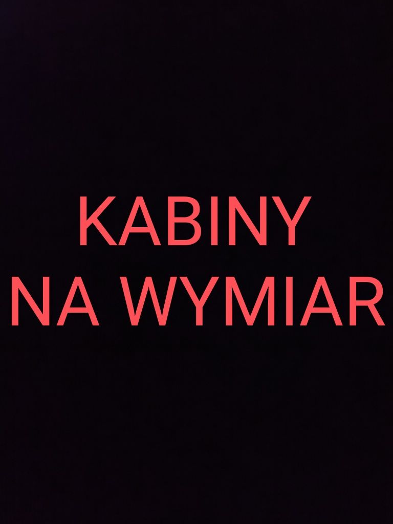 Kabina prysznicowa na wymiar