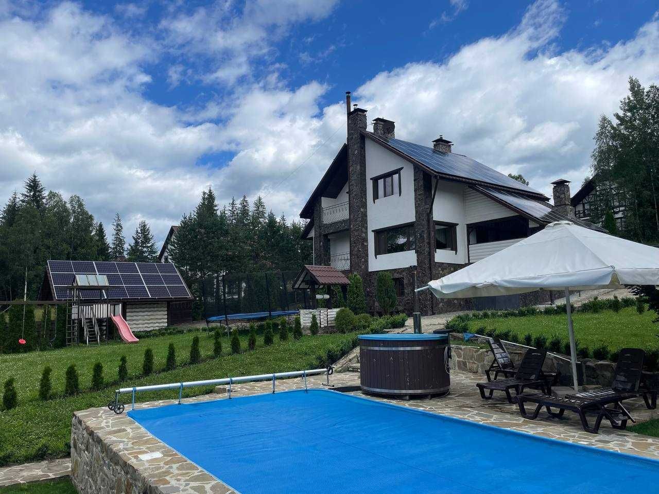 Будинок в Микуличині (Буковель) БАСЕЙН з підігрівом,ЧАН, САУНА,КАМІН!