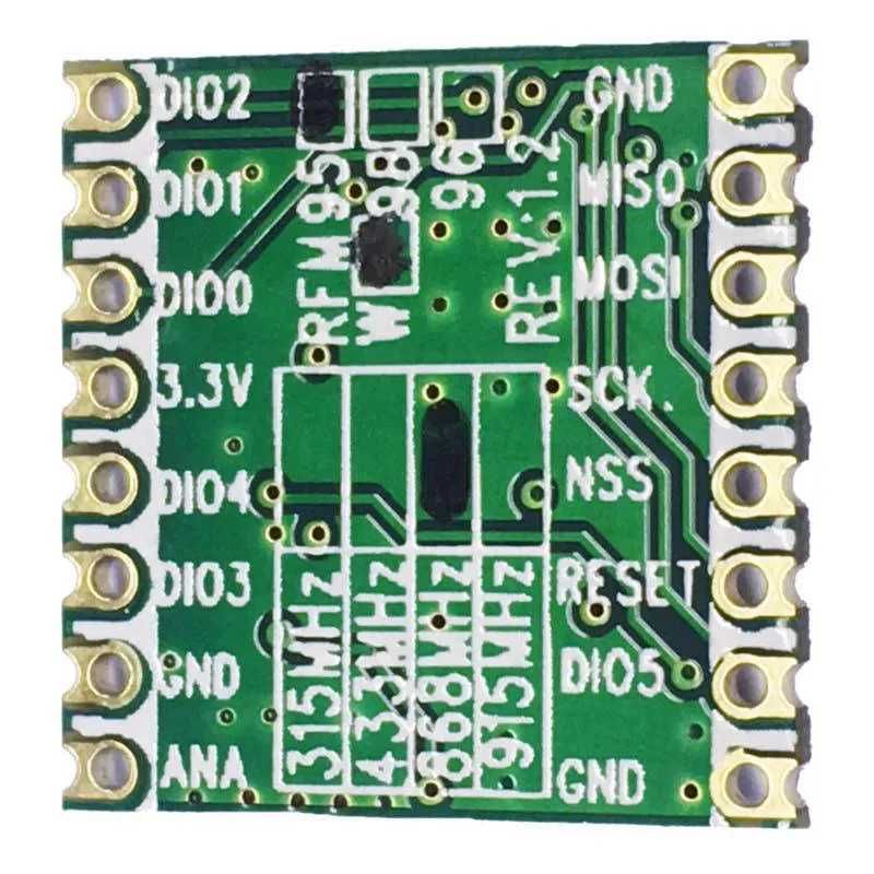 2 шт LoRaWAN Радиомодуль RFM95 RFM95W 868 МГц LoRa SX1276