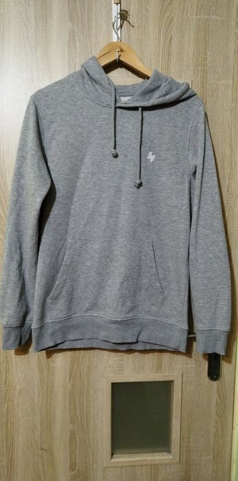 Szara bluza męska kangurka