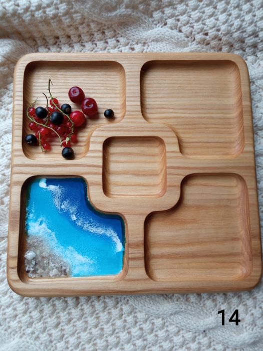 Минажница тарелка винный столик