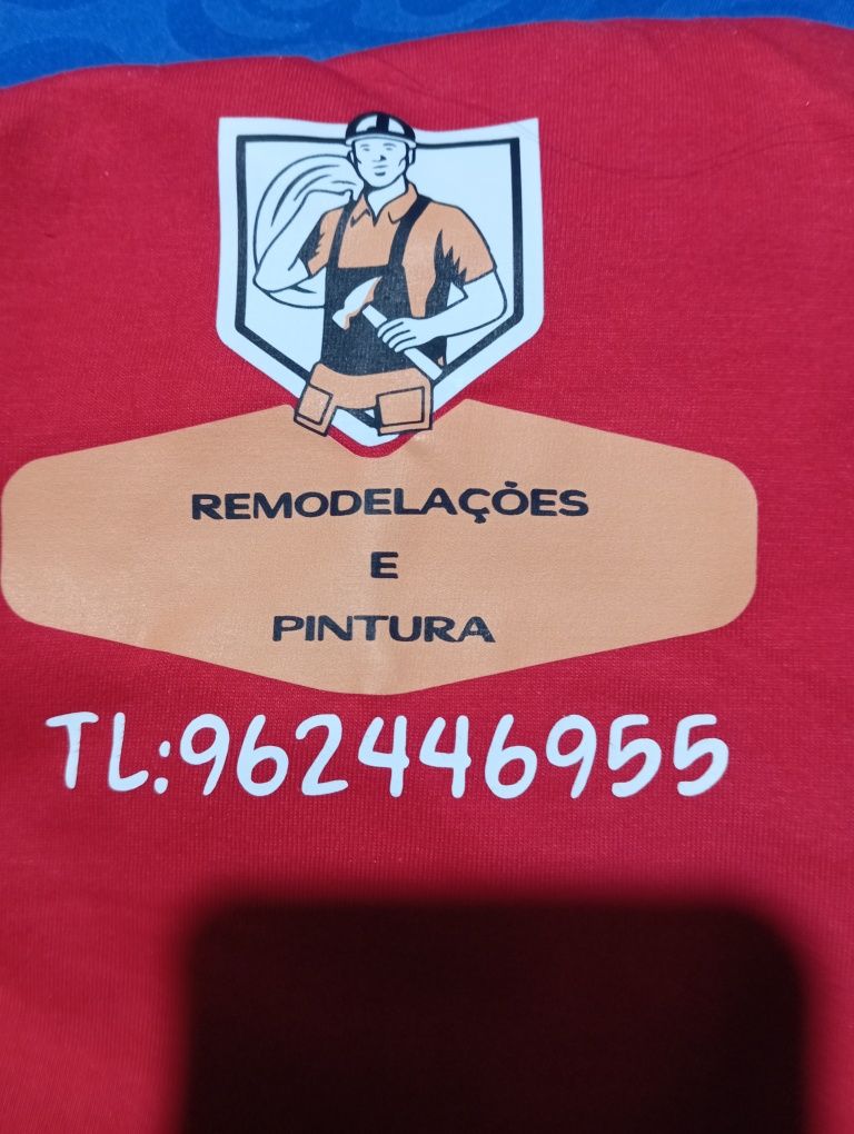 Faço todo tipo de bricolage, pintura e trolha.